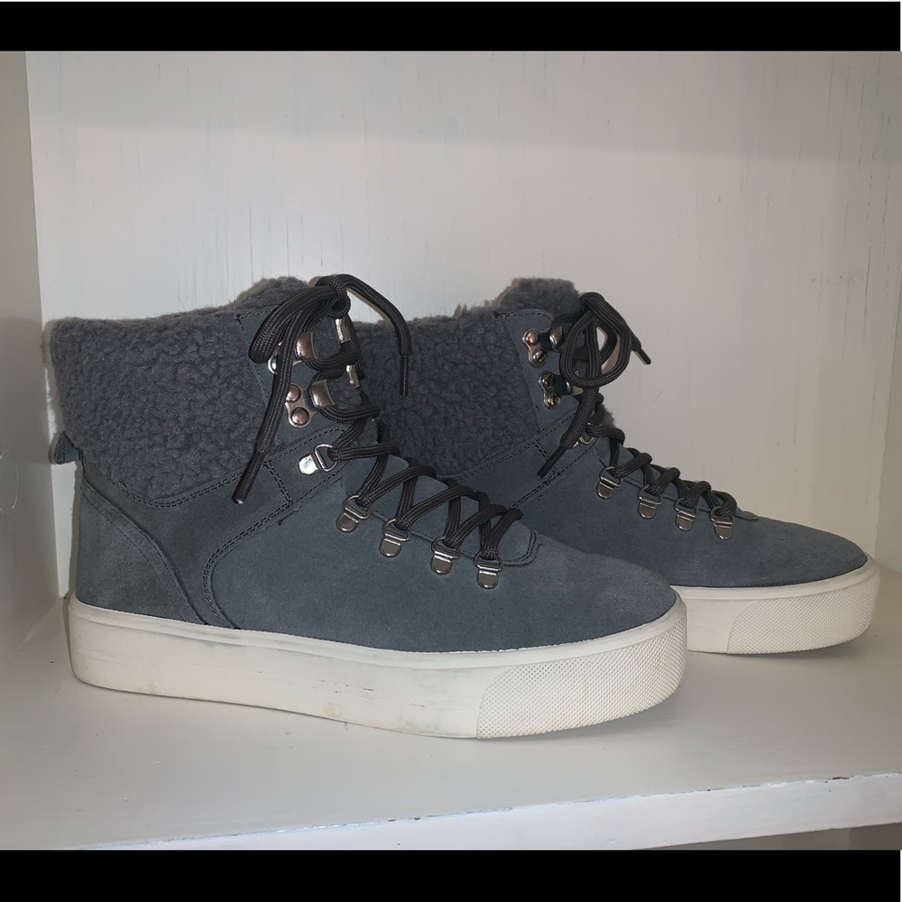 Marc Fisher High Top Sneaker Booties